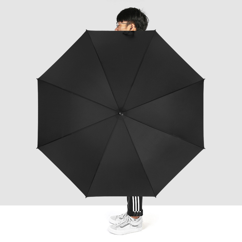 Umbrella Custom-Made Advertising Umbrella Logo Automatic Storm-Resistant Golf Umbrella Business Long-Handled Straight Umbrella Wholesale