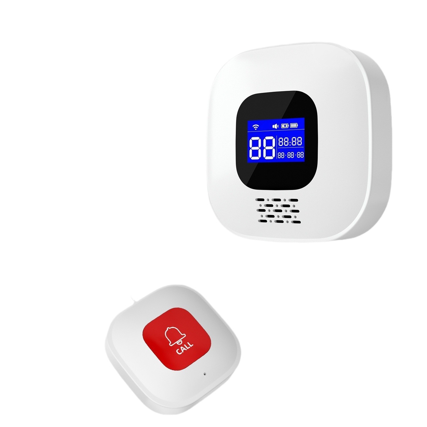 Tuya Wifi Elderly Pager Sos Emergency Help Button Hospital Nursing Home Emergency Call One-Button Alarm