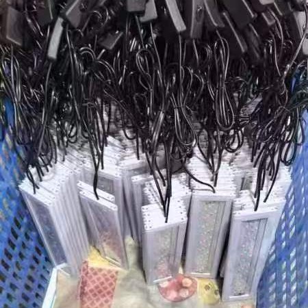 Fish Tank Light Led Four Rows of Color-Changing Aquatic Plant Lights Aquarium Special Lighting Rack Grass Tank Light Rgb Fish Tank Bracket Light