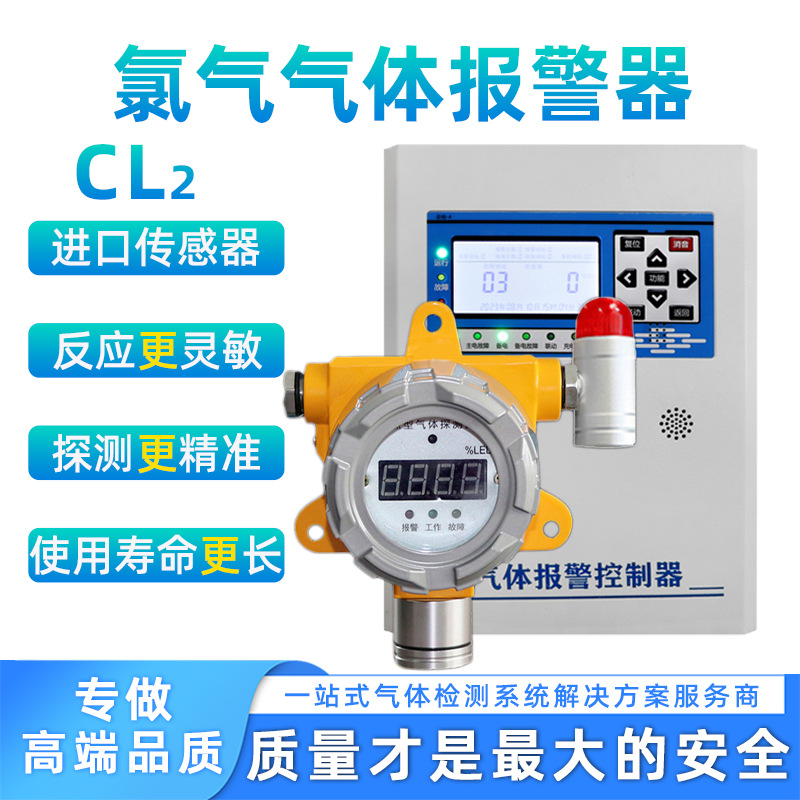 Популярный химический взрывозащищенный сигнализатор хлора, детектор концентрации хлора