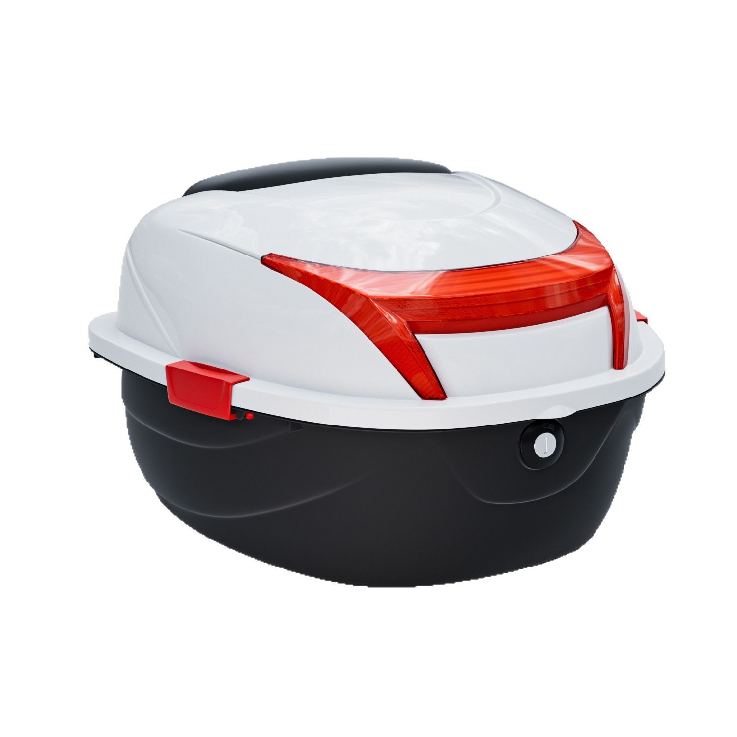 Electric car trunk universal thickened large anti-shake battery car pedal motorcycle storage box toolbox tail box