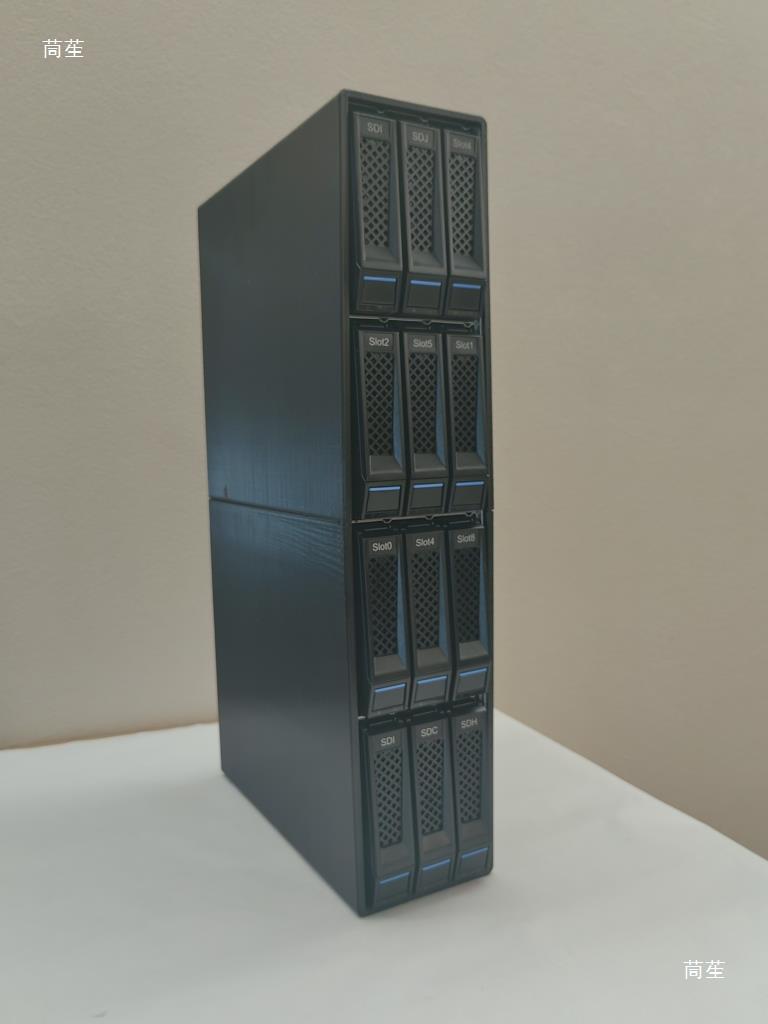 12-bay Expansion Cabinet External Storage Box nas Black Skirt 12g Expander Backplane Can Be Series