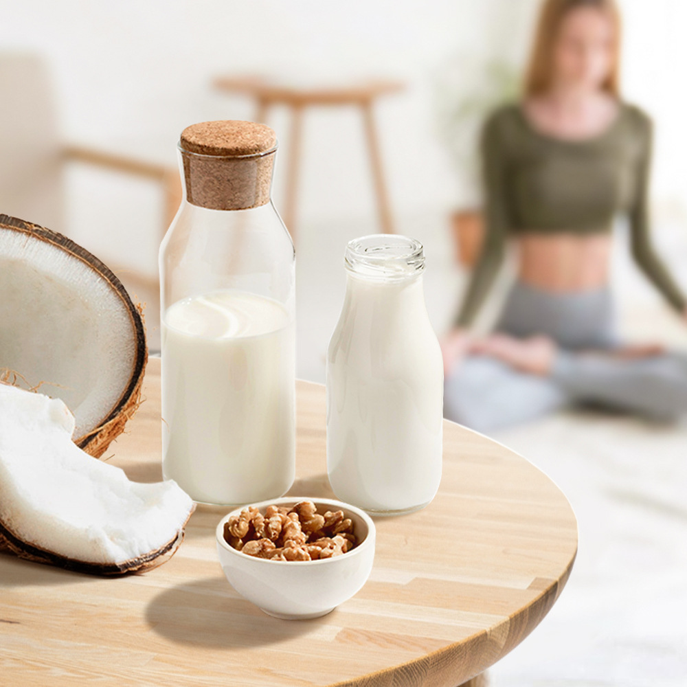 Hainan specialty Nanguo instant coconut powder 306g bag simple coconut milk powder baking coconut milk powder coconut milk instant drink wholesale