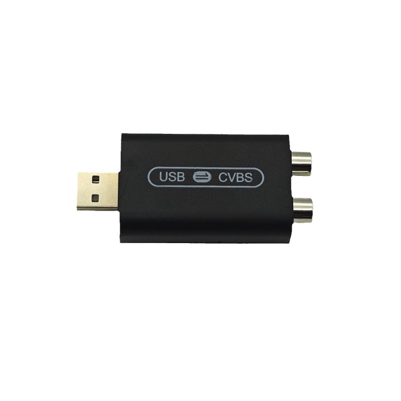 Car USB Interface Video Output In-Car Rear Headrest Display Converter Cvbs/Av Base
