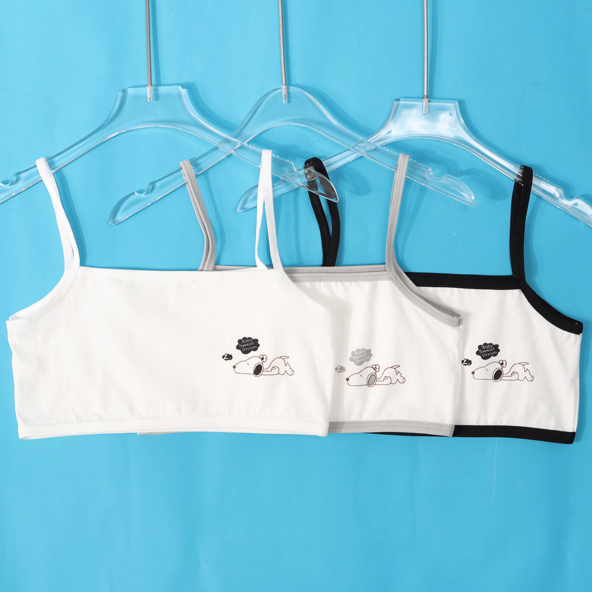 Cotton Girls' Underwear Developmental Small Vest Primary School Girl 10 Big Children Children Wrap Chest 9-12 Years Old 13 Bra