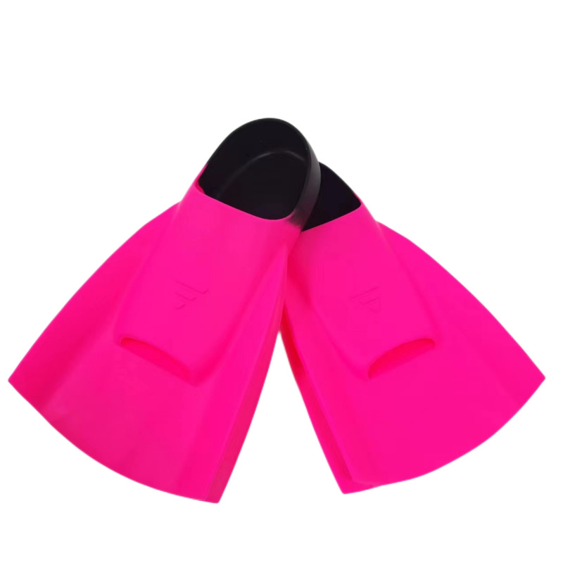 New Swimming Fins Silicone Fins Short Fins Children's Special Freestyle Training Adult Diving Breaststroke Equipment