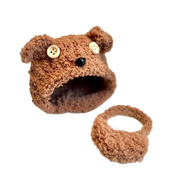 Готовая шапка в японском стиле с мультяшным милым плюшевым овощем и животным, ручная работа, аксессуары для кукол