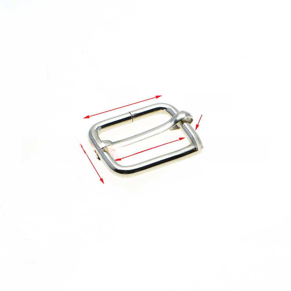 White Metal Core Buckle, Iron-Plated Nickel-Free, 10Mm-38Mm Three-Speed Adjustable Japanese Buckle