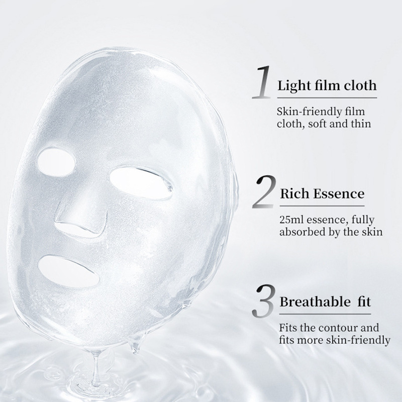 Tablet Aloe Vera Mask Moisturizing, Soothing and Moisturizing Mask Hyaluronic Acid Plant Mask Full English Cross-Border Wholesale