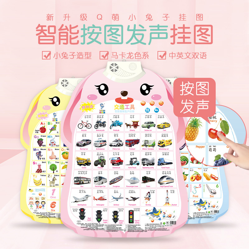 Таблица с аудио для раннего обучения детей