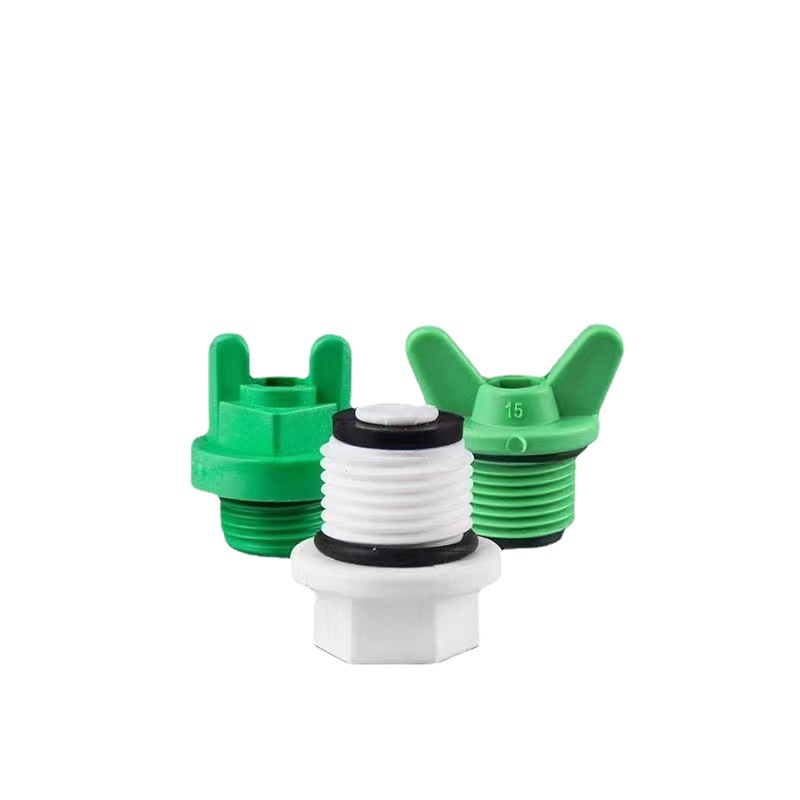 4 points ppr plug cap plug 1/2 inner wire plug cap outer wire outer wire plug water pipe accessories non-raw material plug water heating pipe