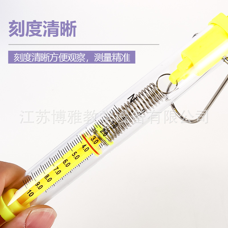 CyliNder DyNamometer 1N/2.5N/5N/10N/30N/50N SpriNg Scale 100g/250g/500g TeNsioN Meter