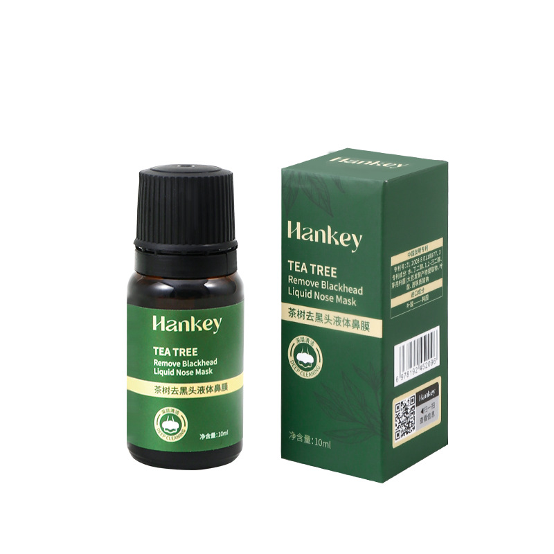 Han Ji Tea Tree Blackhead Remover Liquid Nasal Mask Exporting Liquid Pore Converging Essence Water Combination Blackhead Remover Care Set