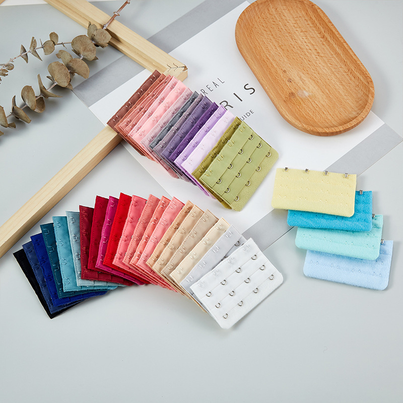 Оптовая продажа трехрядных четырехзастежечных/удлинитель для бюстгальтера/застежка для бюстгальтера/удлинитель для нижнего белья/регулировочная застежка