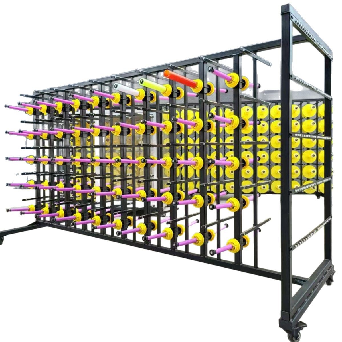 Zhangli Gauze Rack Cotton Gauze Roll Twisted Yarn Thread Rack Pp Silk Roll Woven Bag Making Gauze Rack Tube Rack