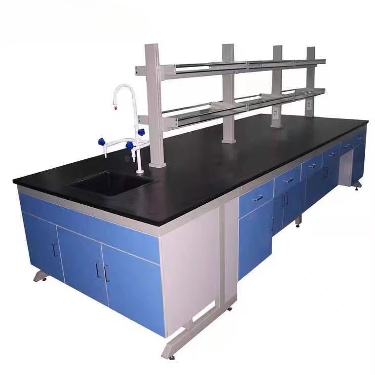 Поставки лабораторной мебели, боковой стол, платформа для лаборатории, лабораторный рабочий стол, вытяжной шкаф для лаборатории