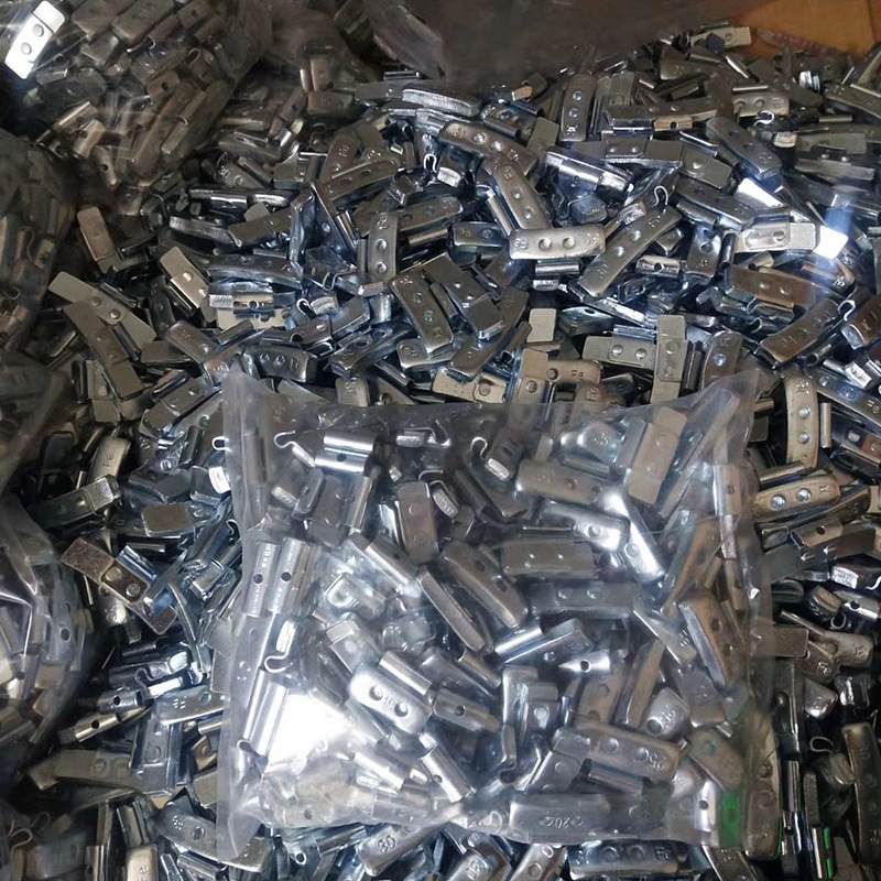 Car Tire Steel Ring Aluminum Ring Dynamic Balance Block Knocking Hook Type Buckle Hook Type Adhesive Balance Block