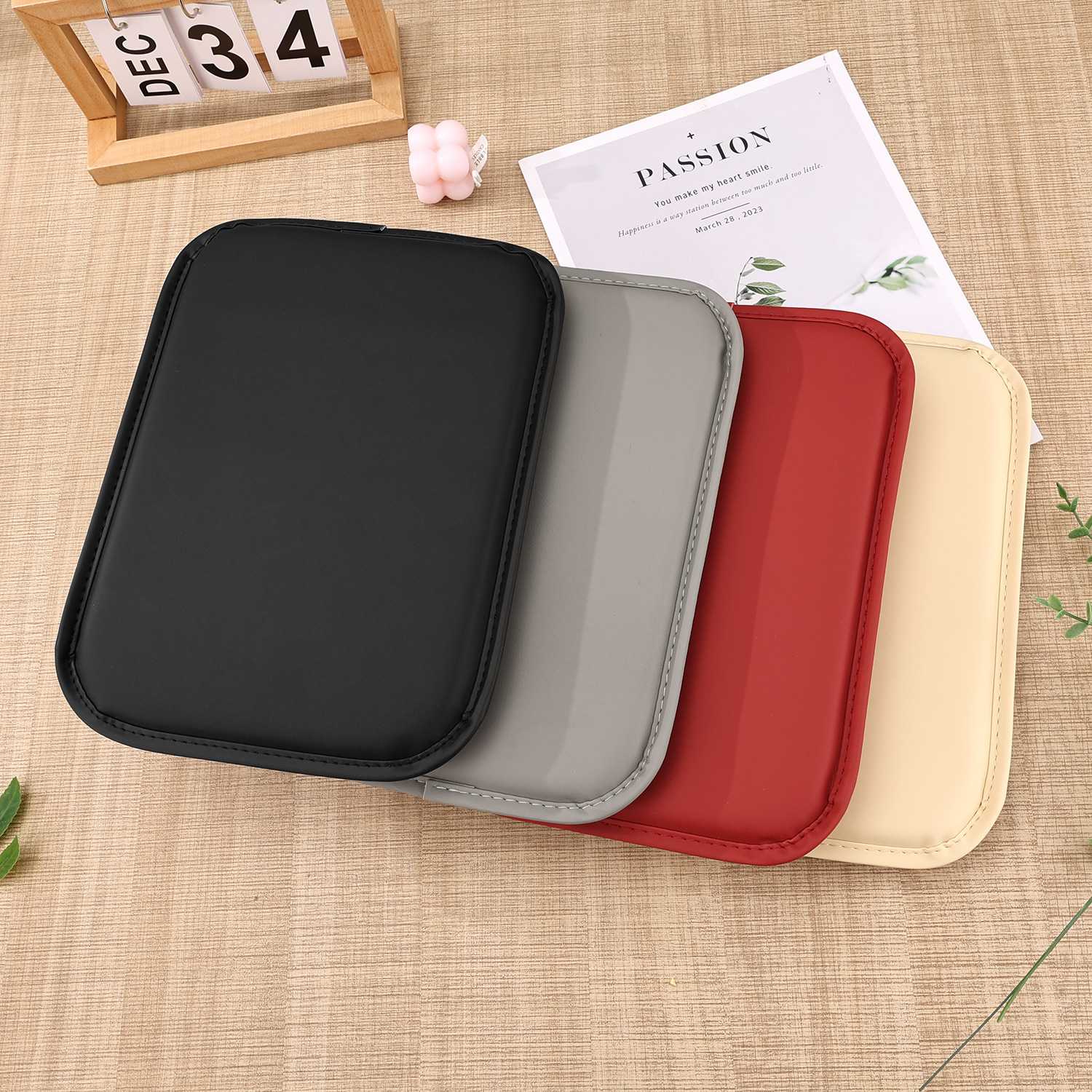 Cross-Border Manufacturer Car Armrest Box Heightening Pad, Car Memory Foam Armrest Box Pad, Central Armrest Box Heightening Pad
