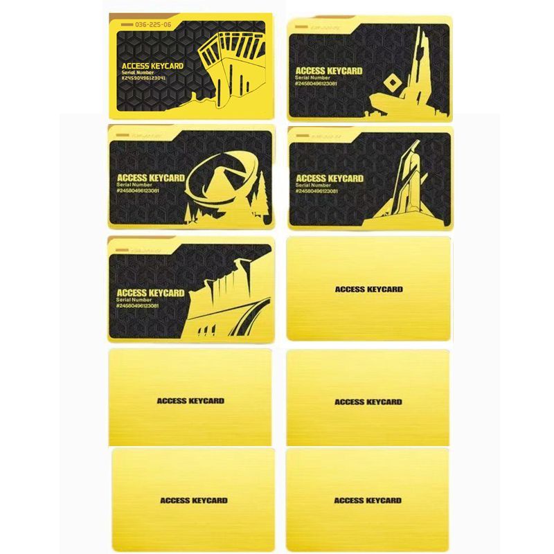 Delta Action Peripheral Authorization Card Anti-Scratch Film Student Campus Card Card Sticker Meal Card Personalized Room Card Film