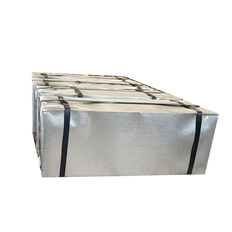 Tianjin Secc Hot-Dip Galvanized Rolled Sheet Can Be Bent and Processed Dc51D+Z National Standard 700g White Iron Sheet Punching Plate