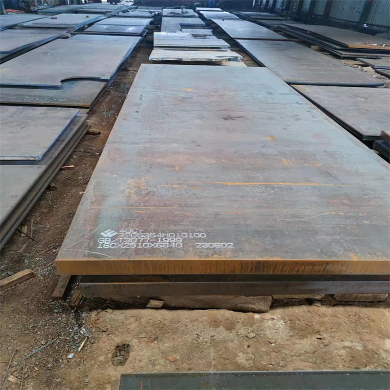 Steel 40Cr Alloy Steel Plate for Mechanical Structures Is Available in Stock 6Mm-160Mm. Fast Delivery Speed Can Be Cut to Zero or Whole Plate