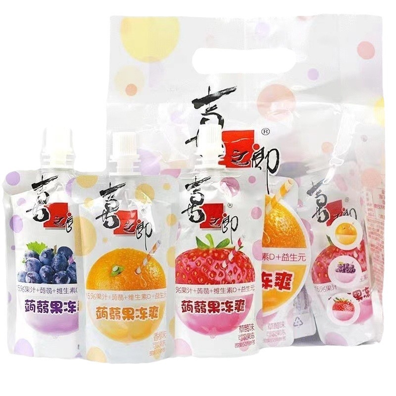 Kishiro Konjac Jelly Absorbable Suction Jelly Cool Fruit Juice Jelly Snacks Snacks Snacks Snacks