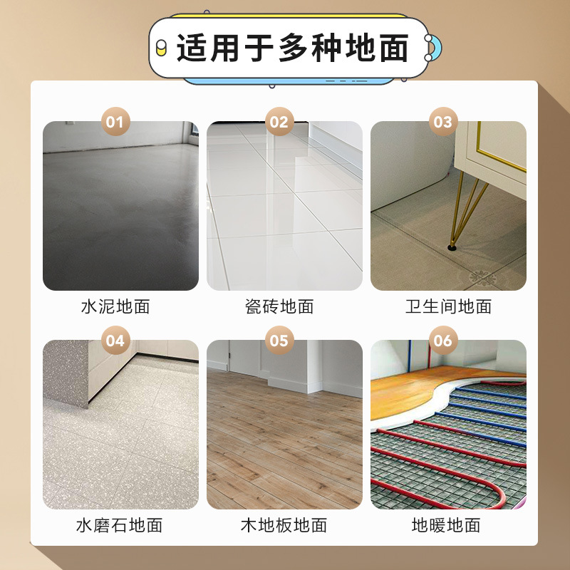 Pvc Stone Plastic Floor Stickers Self-Adhesive Floor Mats Plastic Floor Stickers Home Commercial Floor Leather Floor Stickers