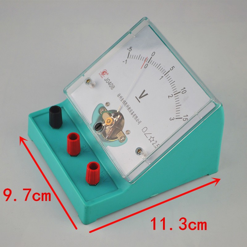Physical voltmeter physical experiment equipment DC ammeter J0408 student experiment voltmeter