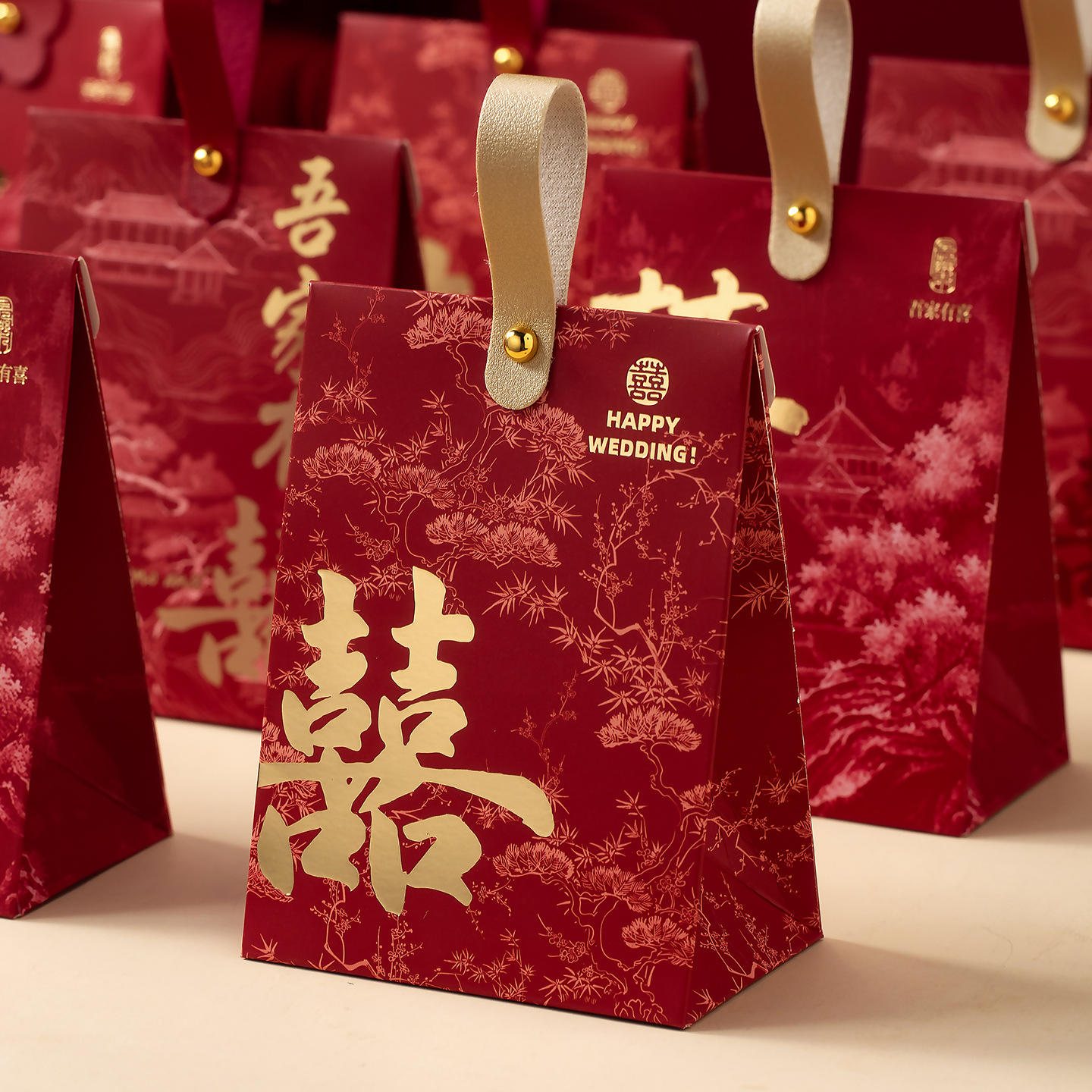 Новинка 2025 года свадебный коробка для конфет, коробка для подарков, пустая коробка, стильная свадебная коробка для конфет, мешок для помолвки