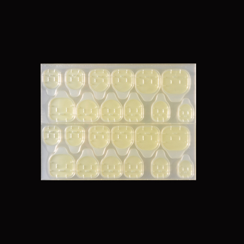 Hand strong sticky yellow jelly glue invisible glue paste wearing nail piece jelly double-sided glue nail jelly glue paste wholesale