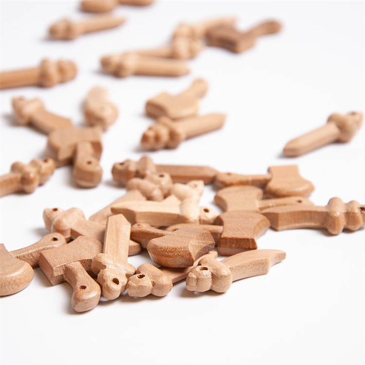 Linglong Pavilion DIY Peach Wood Knife Peach Wood Sword Peach Wood Axe Peach Wood Carving Peach Wood Sword 3cm Peach Wood Knife Sword Axe Root Carving