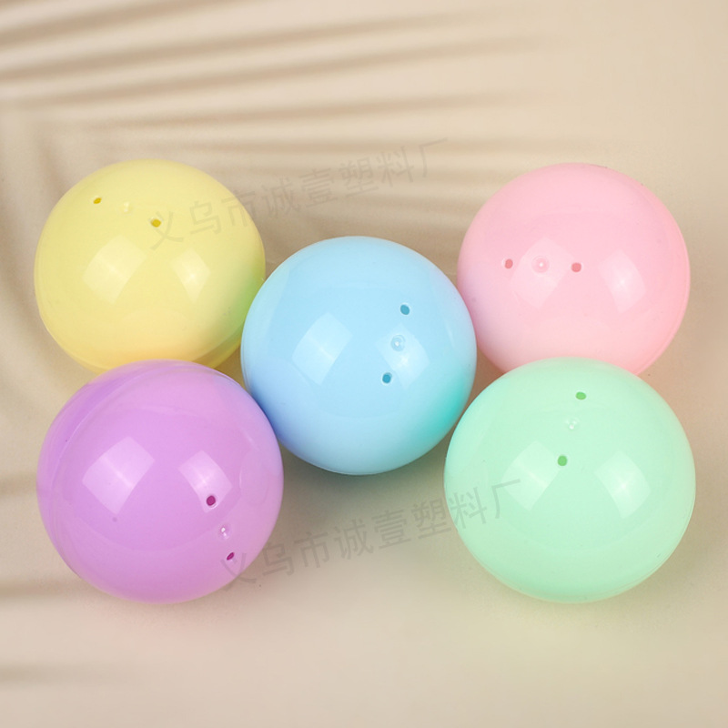 Gashapon Shell 75mm100mm120mm Gashapon Machine Ball Round Plastic Shell Gashapon Ball Lottery Ball