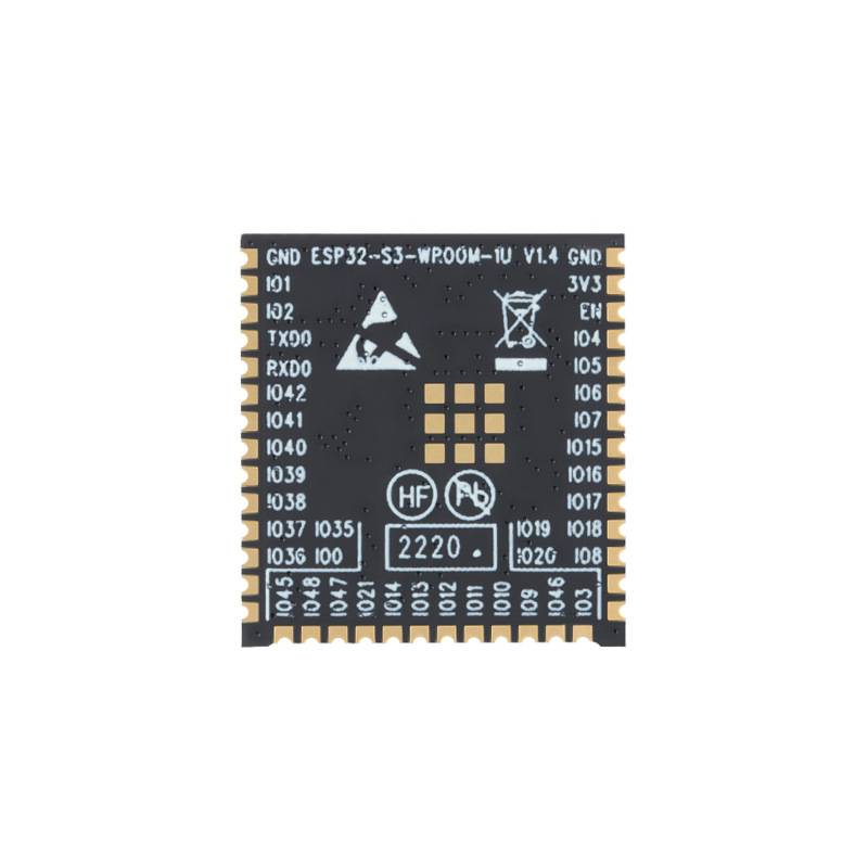 Esp32-S3-Wroom-1U-N16R8 Wi-Fi+Bluetooth 16Mb 32-Bit Dual-Core Mcu Module in Stock