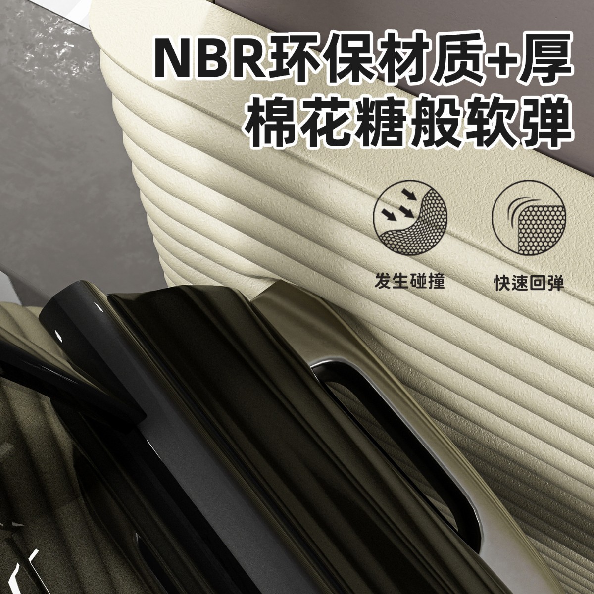 Parking Lot Column Anti-Collision Strips Soft-Packed Sponge Edge Stickers Parking Space Wall Pads Corner Protection Strips Garage Door Wall Stickers