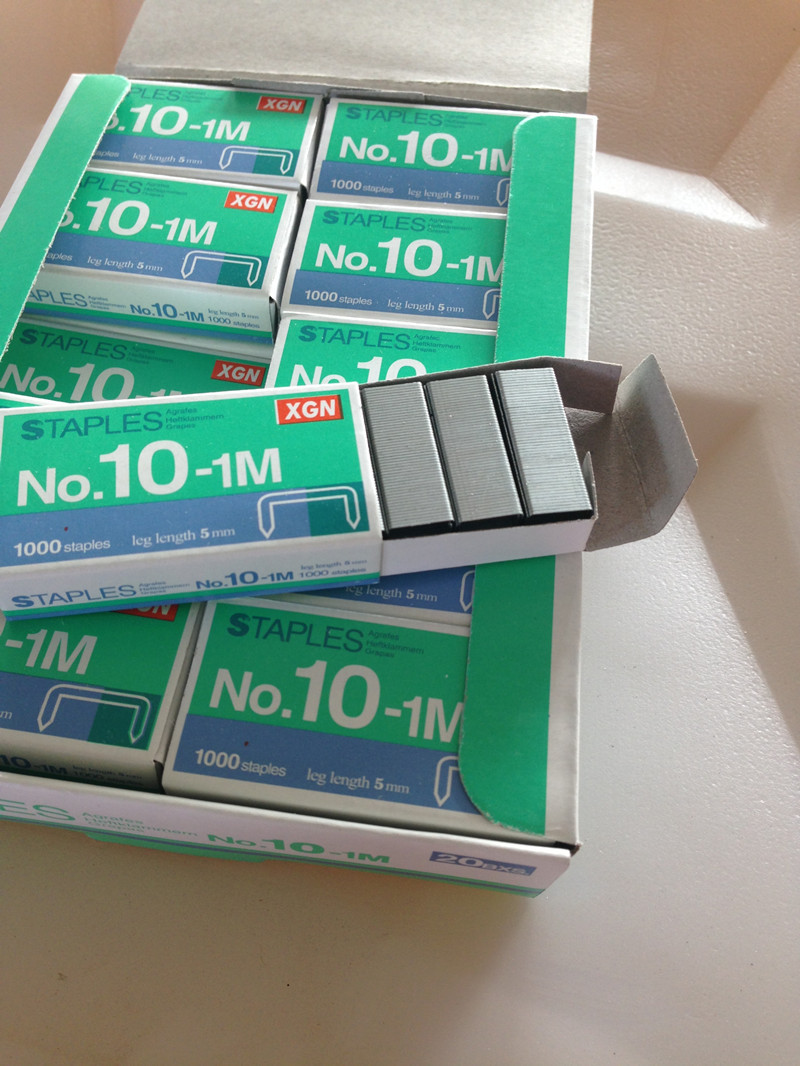 №10# 10 ручная экономичная скоба Xin Guang зеленая коробка XGN-10#