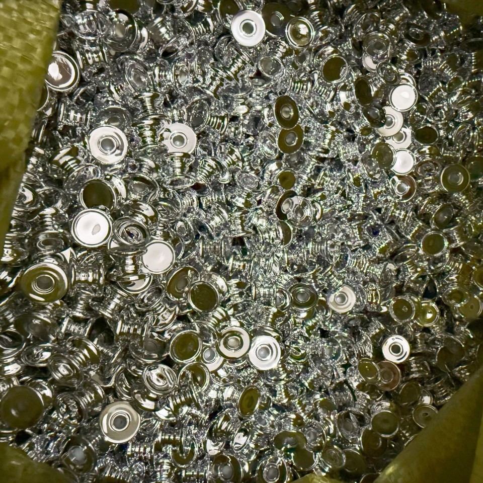 ✅ Toilet Press Base Accessories Plastic Silver-Plated Small Base Water Tank Flush Button Base