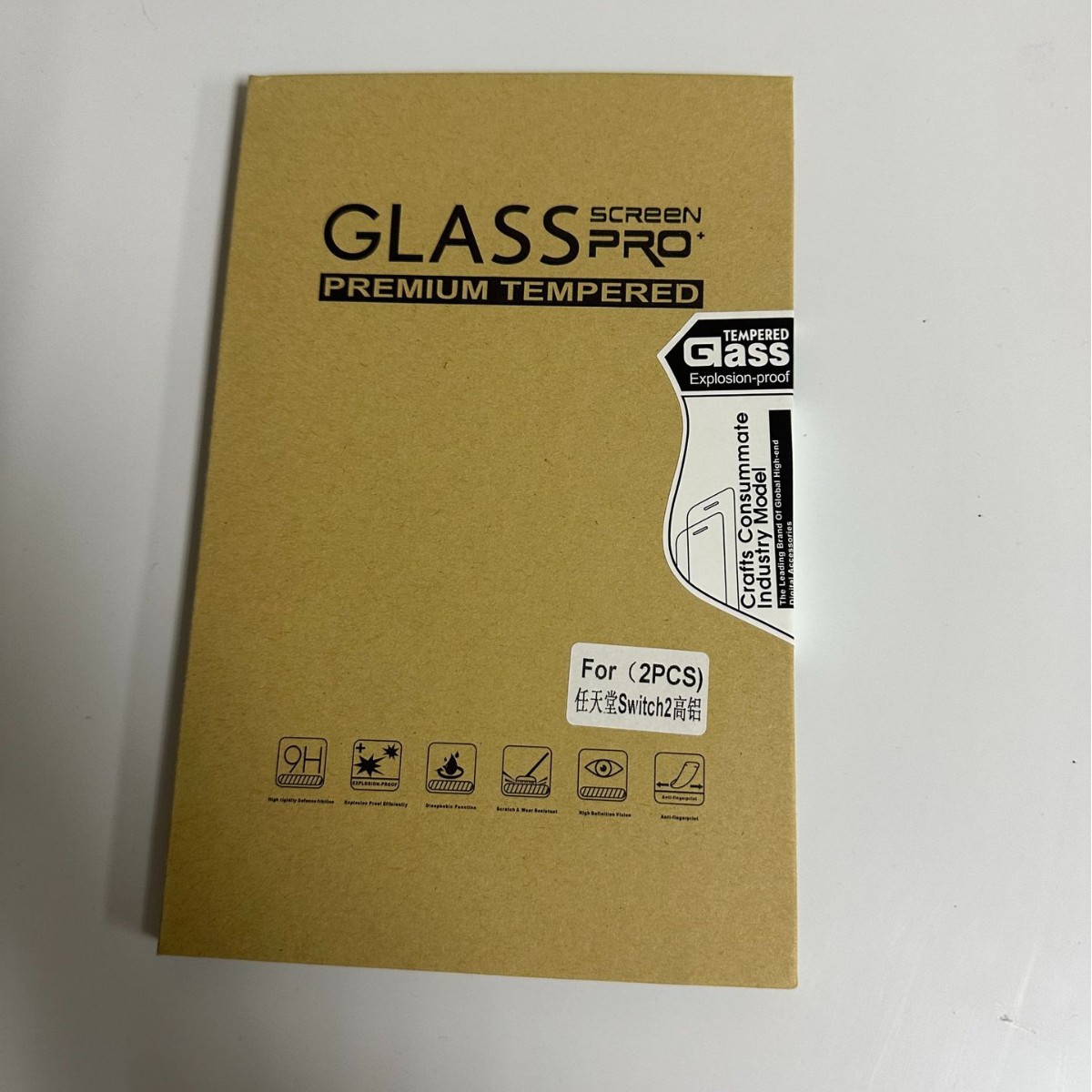 For Nintendo switch2 Tempered Film NintendoSwitch2 HD Screen High Aluminum Glass Protective Film