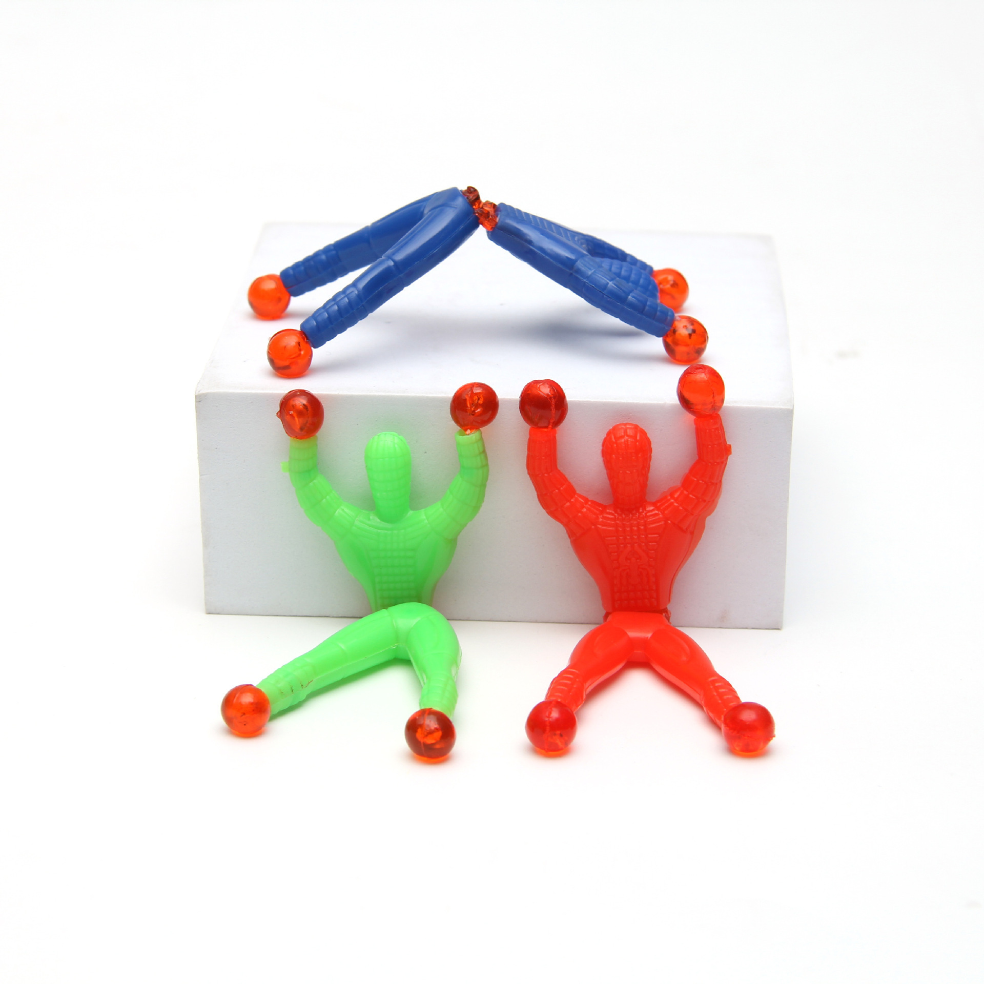 Hot-Selling Small Wall-Climbing Spider-Man Stress Relief Childhood Toy Wall-Climbing Spider-Man Wall-Climbing Small