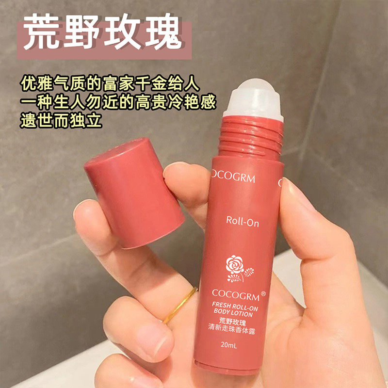 Roll-On Liquid for Women, Antiperspirant for Men, Underarm Deodorant, Long-Lasting Deodorant Perfume, Roll-On Spray, Refreshing Sweat Beads, Light Fragrance