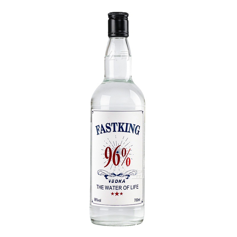 Water of Life Vodka 96 Degree Degree Spirits Mixing Foreign Wine Base Wine Full Box Pre-Mixed Wine Bottle 700ml