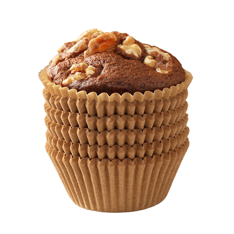 Customized Baking Paper Liners for Fruit Snow Mooncakes, Oil-Proof, Non-Stick, Leak-Proof, High-Temperature Resistant Cake Paper Cups