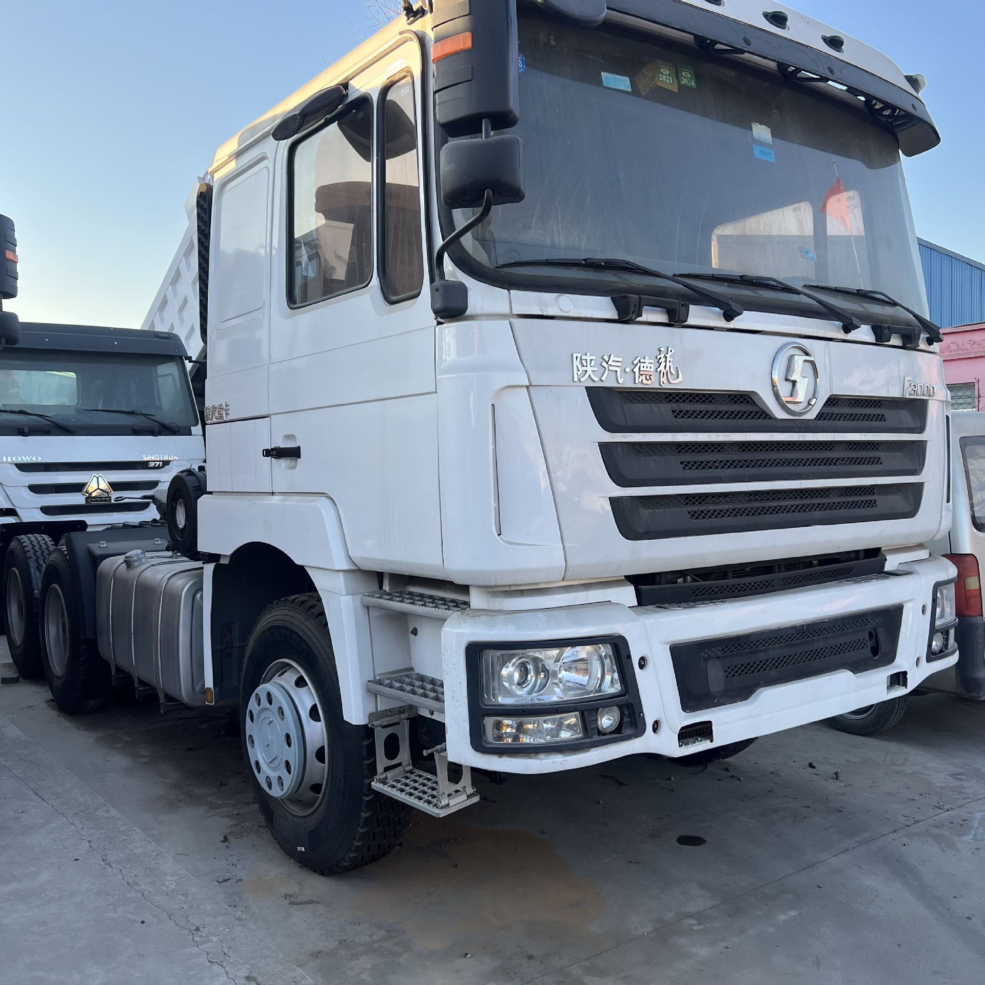 Foreign Trade Export Shaanxi Automobile Delong Tractor Truck 6X4 Heavy-Duty Truck Transport Truck 430 Horsepower Heavy-Duty Tractor Head