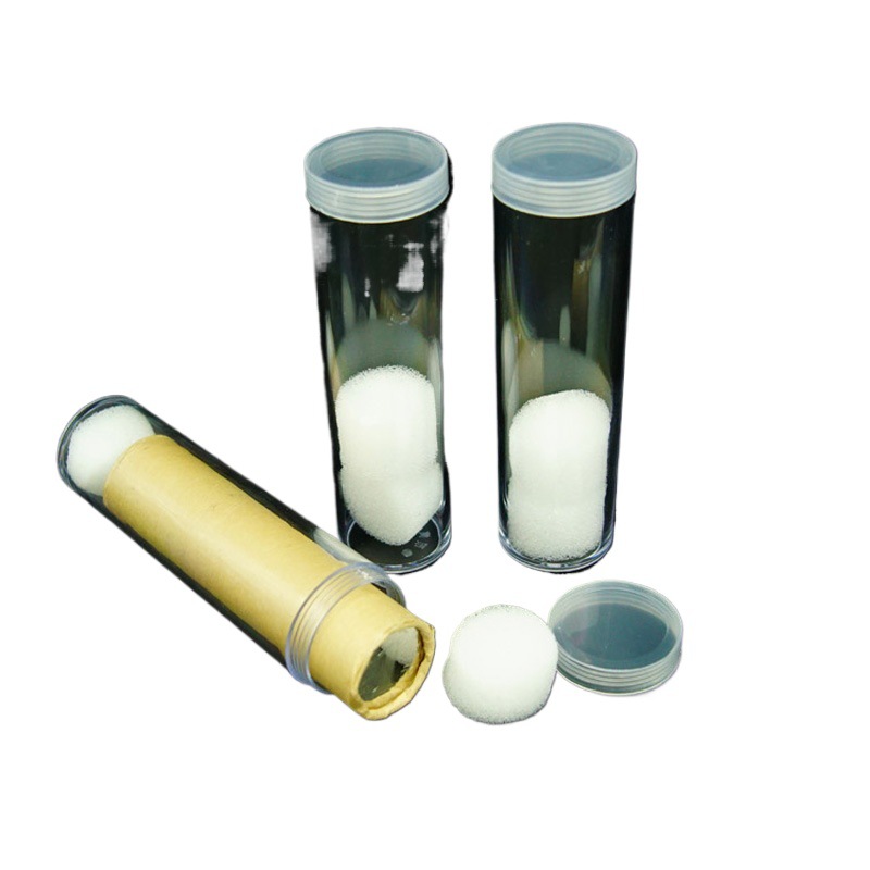18mm one-minute commemorative coin cylinder roll coin cylinder whole roll inner diameter is about 20 one-minute 50 whole roll cylinder