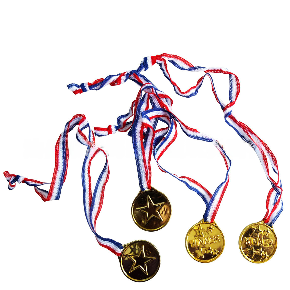 Children's Sports Games gold medal plastic medal party gifts small toys Amazon hot sale