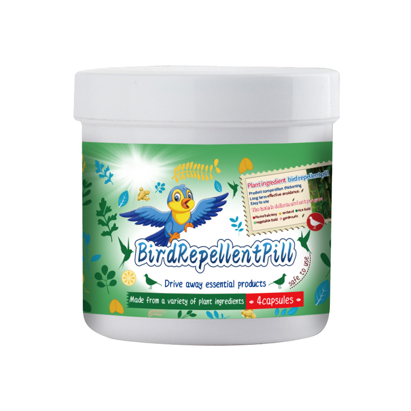Cross-Border Supply of Greenhouse Bird Repellent Pills, Magpie Bird Odor Repellent, Orchard Farmland General Bird Repellent Agent, Dropshipping