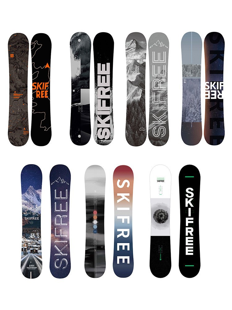 SKIFREE Snowboard Fast Wear suit Snowshoe Fixator for Men and Women Flat Flower Park All-round Snowboard