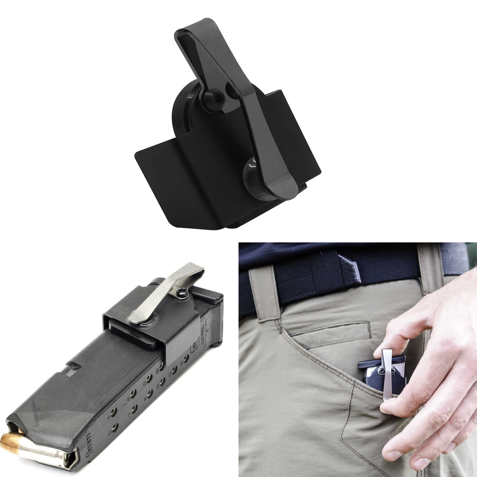 Quick-release Pocket bracket universal magnet fixing clip Pocket Mag Holder