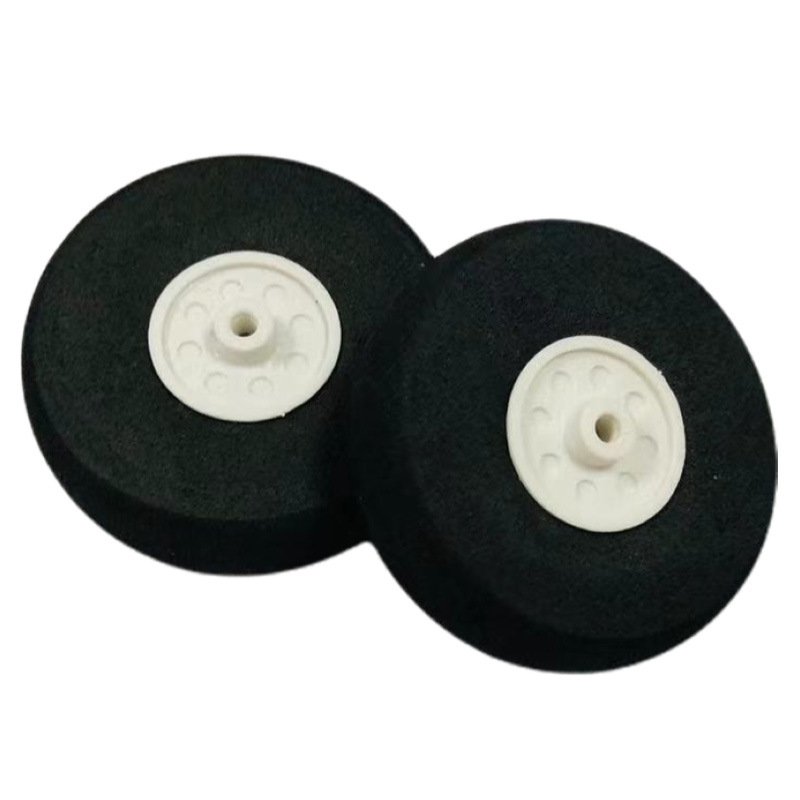 Cross-Border aircraft model tire EVA foam sponge tire high elastic EVA polished tire factory goods