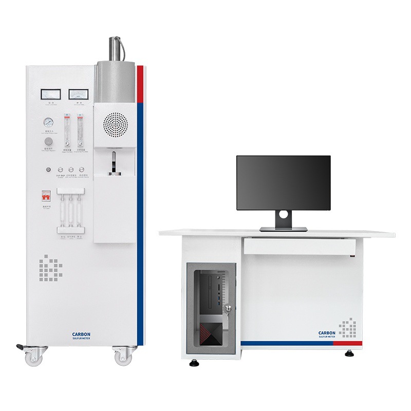 Fluorite Full Sulfur Testing Instrument Cast Iron Gray Cast Iron Ductile Iron High Frequency Carbon Sulfur Analyzer