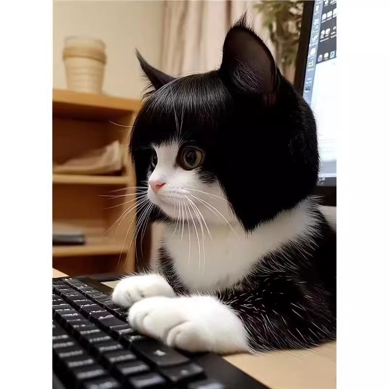Pet Cat Wig Bobo Head Qi Liu Haijin Three Cabinet Same Headgear Dog Shake Sound Internet Red Hair Gold Geldits